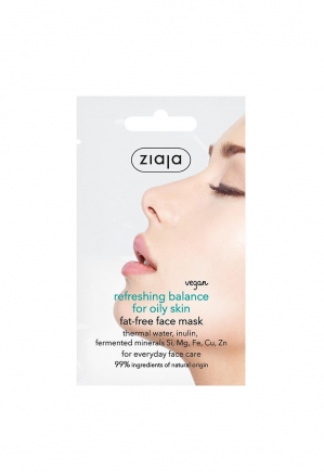 microbiome balance fat-free face mask for oily skin ziaja - Ziaja